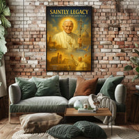 Saintly Legacy The Journey of St. Pope John Paul II Poster