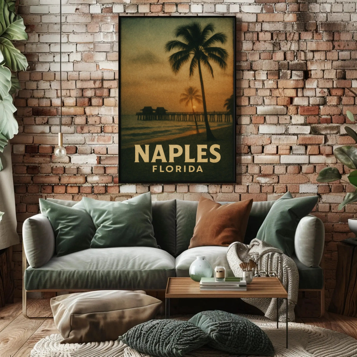 Naples, Florida Sunset Poster