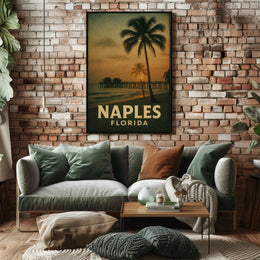 Naples, Florida Sunset Poster