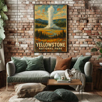 Yellowstone National Park Poster