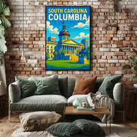 Columbia South Carolina Poster