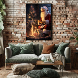 SantaS Christmas Eve Poster