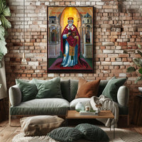 Iconic Religious Figure Poster