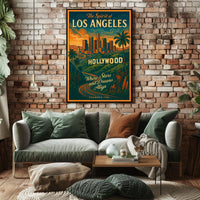 Hollywood Dreams: Vintage Los Angeles Poster Art