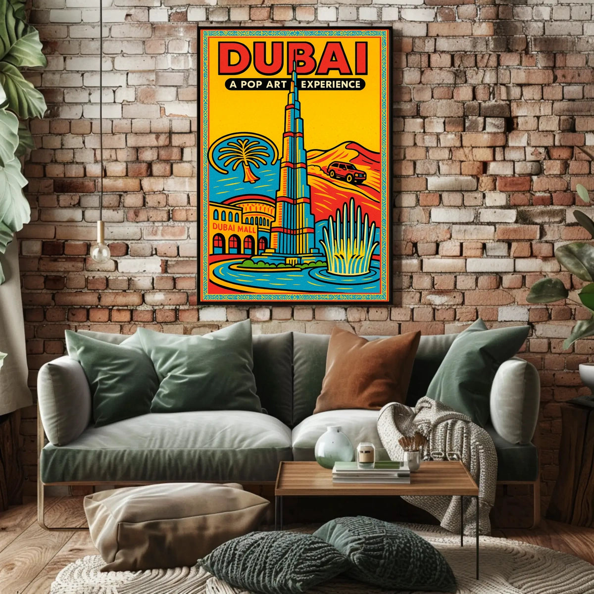 Dubai A Pop Art Experience Poster