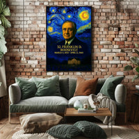 Franklin D. Roosevelt 32nd President of the United States Presidential Masterpiece Series Poster