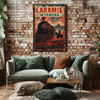 Laramie, Wyoming Poster