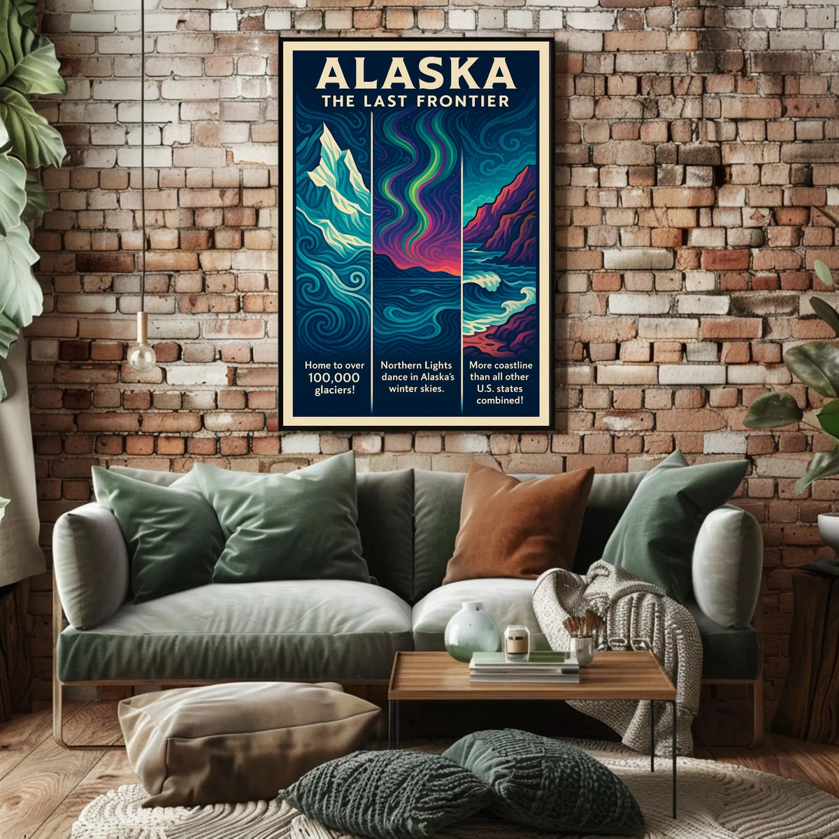 Alaska The Last Frontier Poster