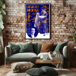 Silent Mora Magic Performance Vintage Cultural Poster