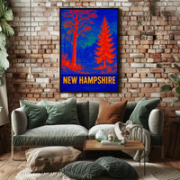 New Hampshire Nature Poster