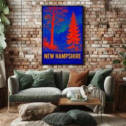 New Hampshire Nature Poster