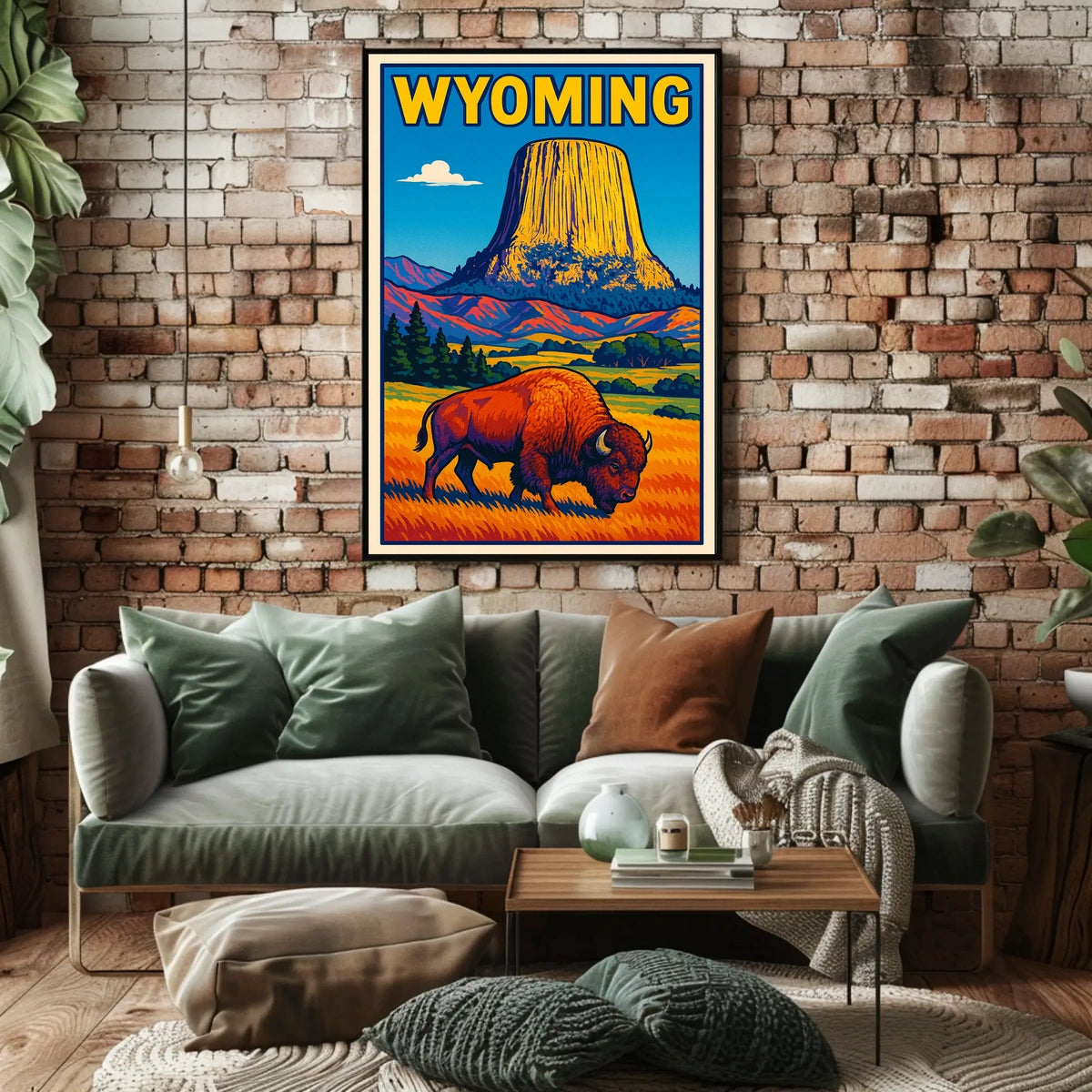 Wyoming Wilderness Poster