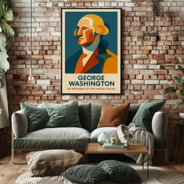 George Washington 1St President Poster