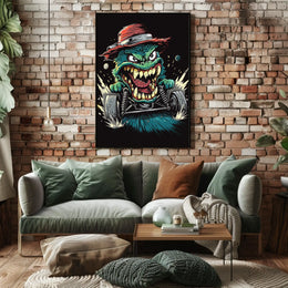 Monster Racer Poster