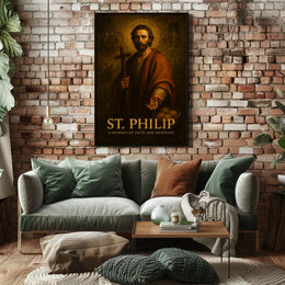 St. Philip A Journey of Faith and Devotion Poster