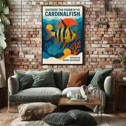 Discover The Charm Of The Cardinalfish Poster