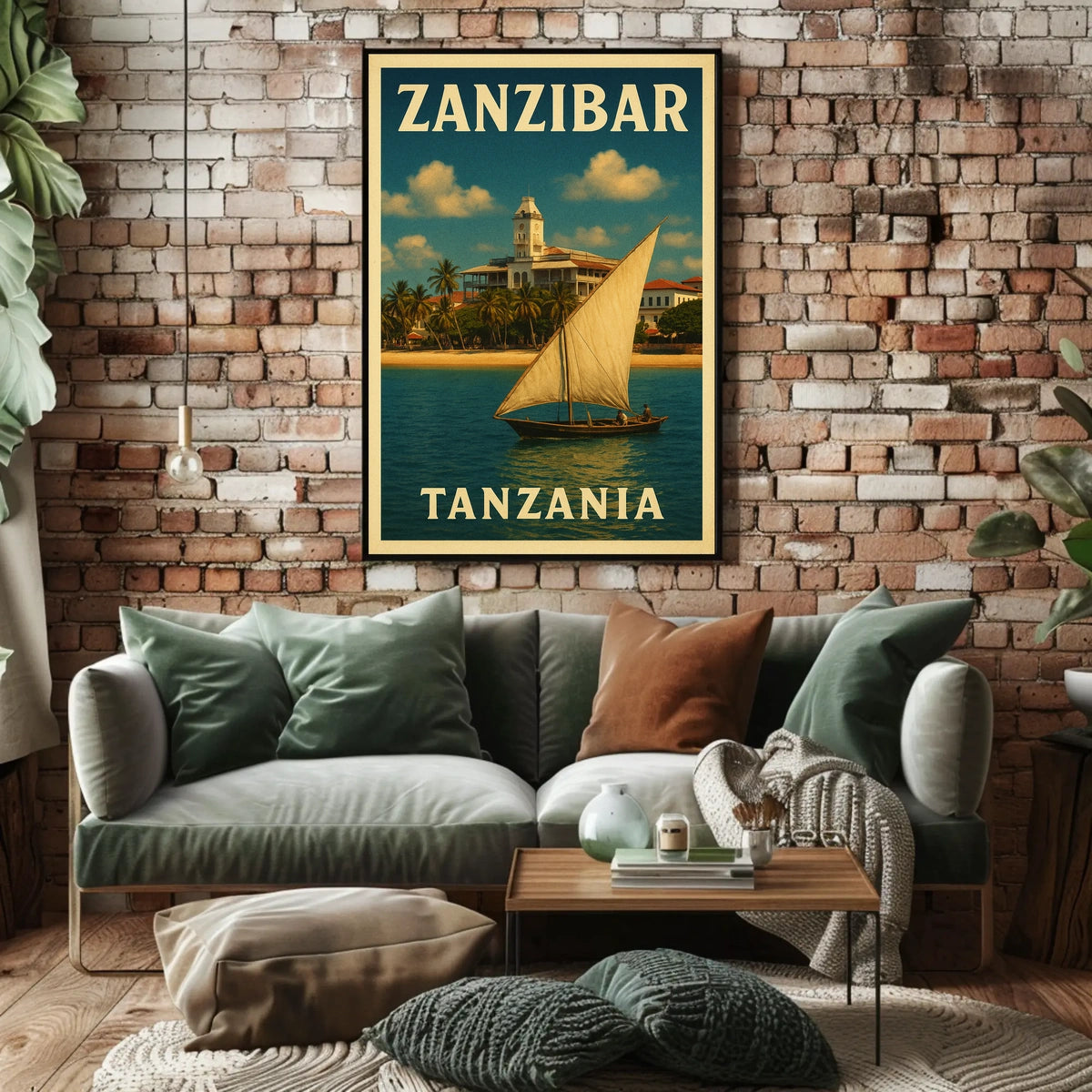 Zanzibar Travel Poster