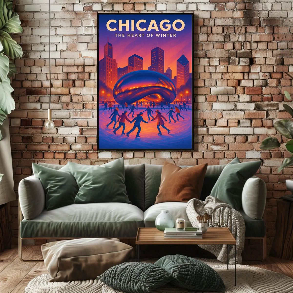 Chicago The Heart Of Winter Poster