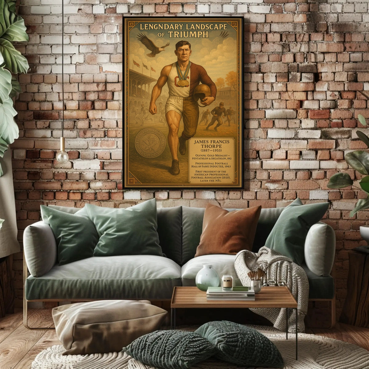 Legendary Landscape of Triumph Poster