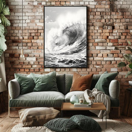 The Power Of The Ocean Poster