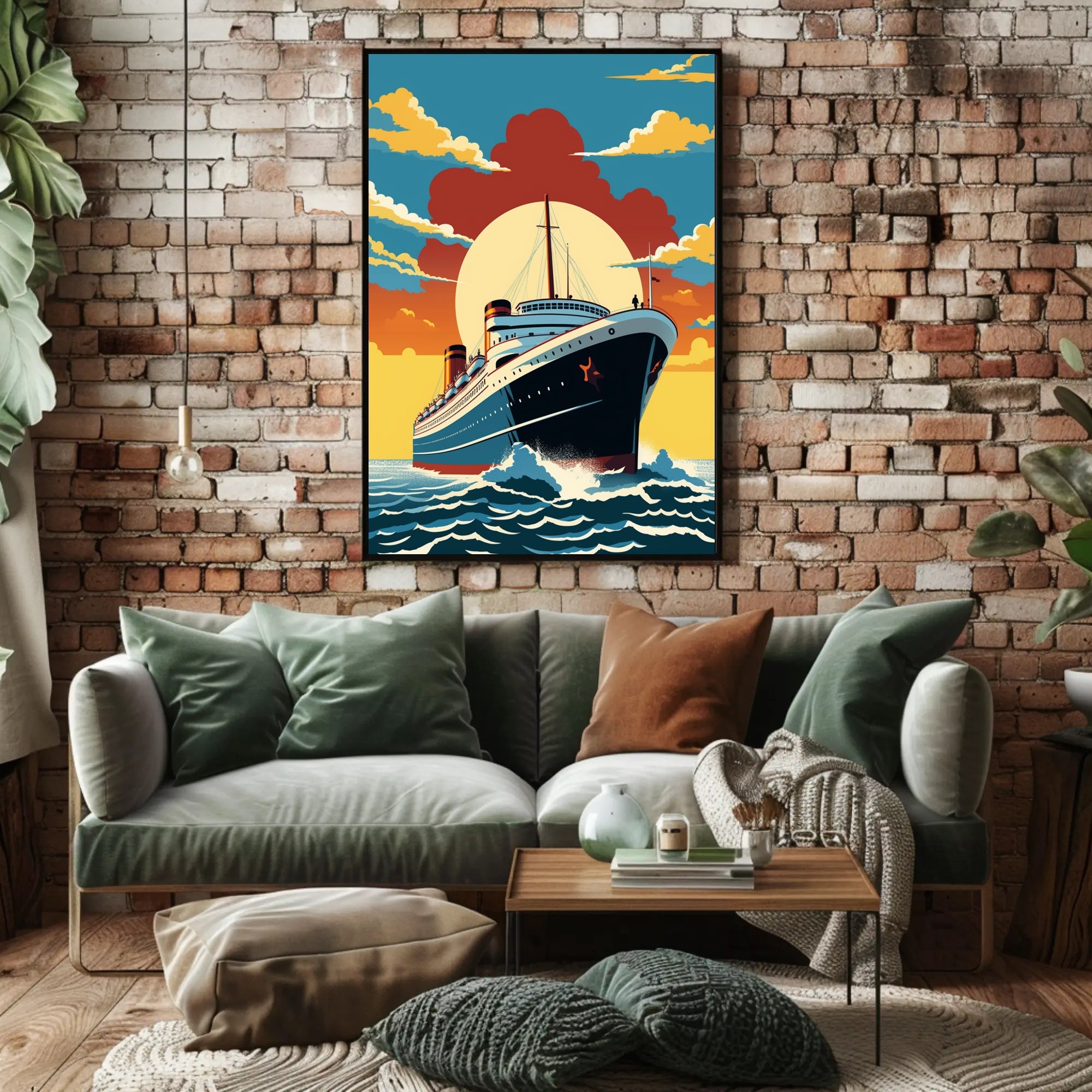 Voyage into the Sunset Poster