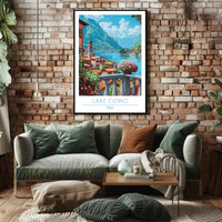 Scenic Lake Como Poster