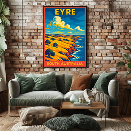 Eyre Peninsula South Australia Poster