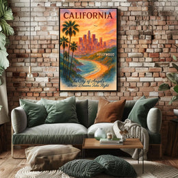 California Dreamscape Poster