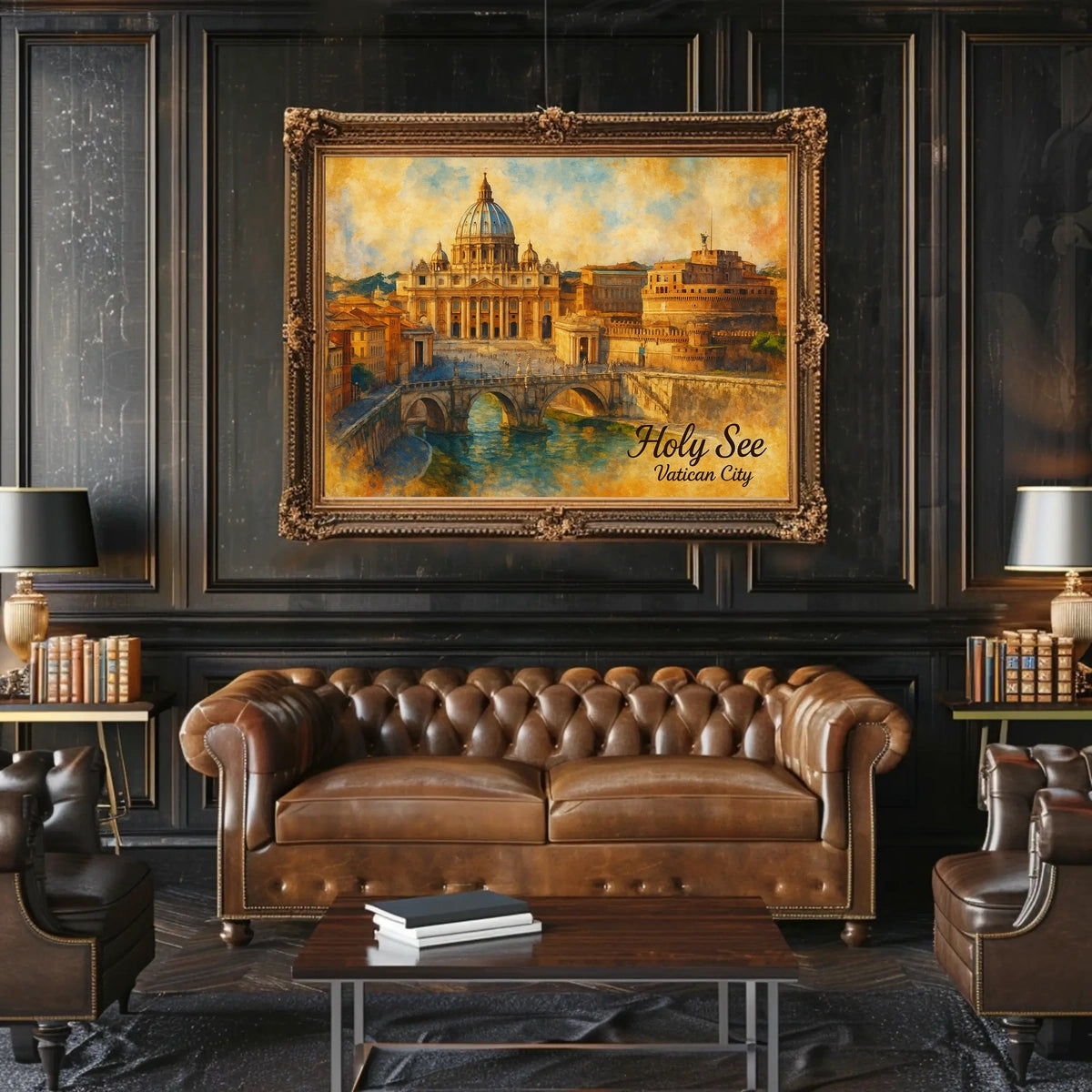 Holy See Vatican City Travel Photography Realism Poster