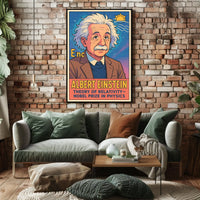 Albert Einstein Theory Of Relativity Poster