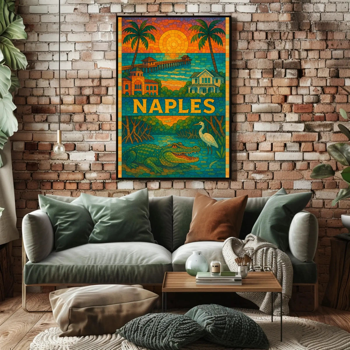 Naples A Tropical Mosaic