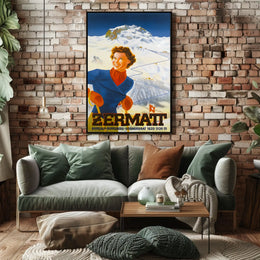 Zermatt Winter Adventure Poster