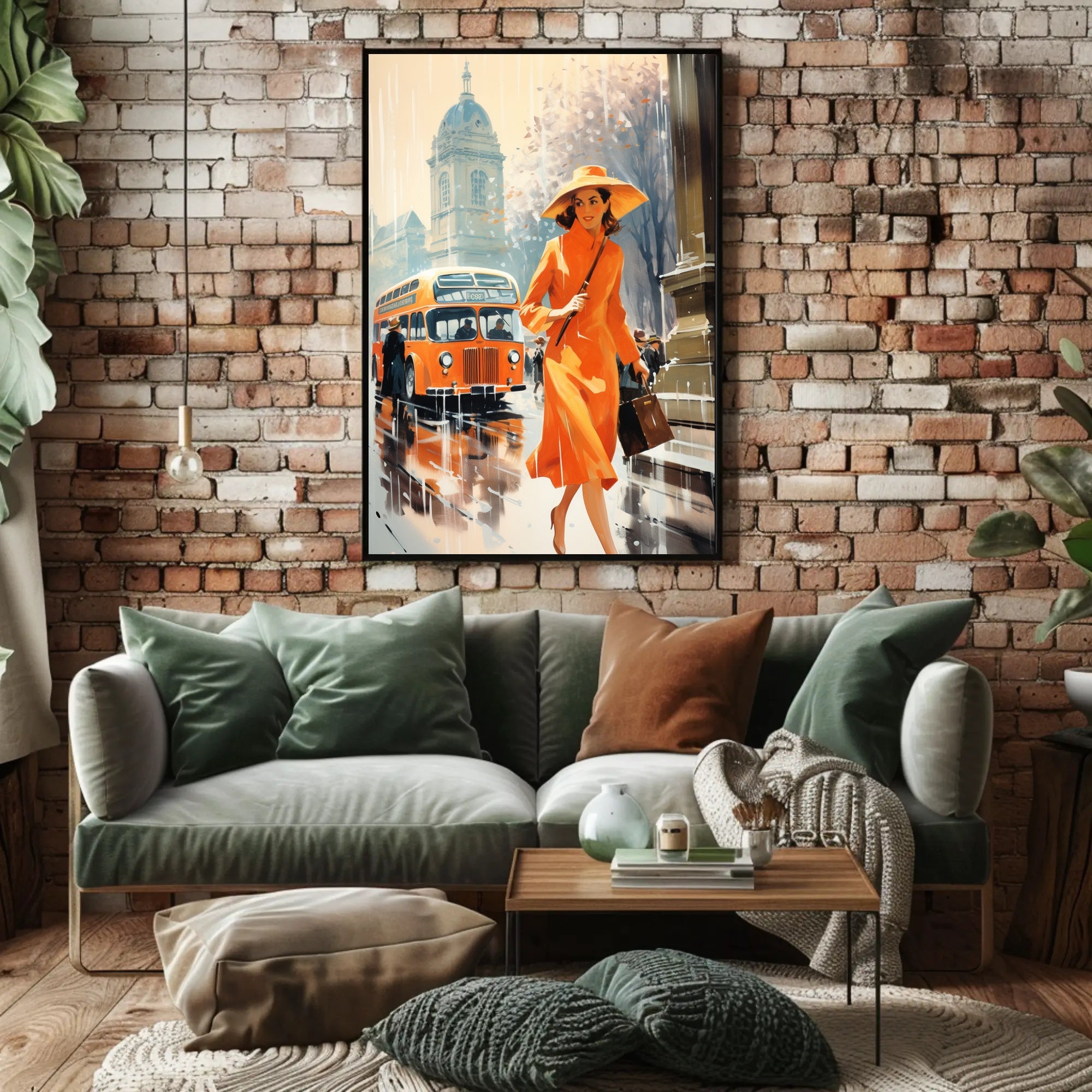 Autumn In The City Poster PosterGoat