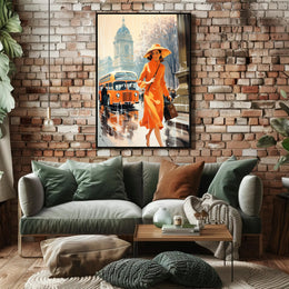 Autumn In The City Poster PosterGoat