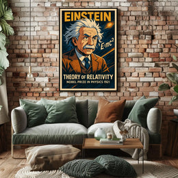 Einstein Theory Of Relativity Poster