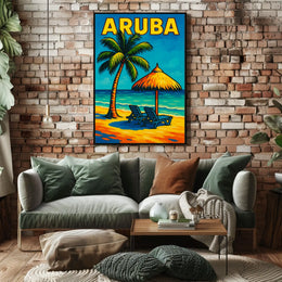 Aruba Paradise Poster