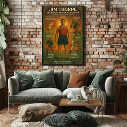 Jim Thorpe: The Bright Path of a Champion Poster