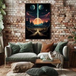 Cosmic Landscape Poster