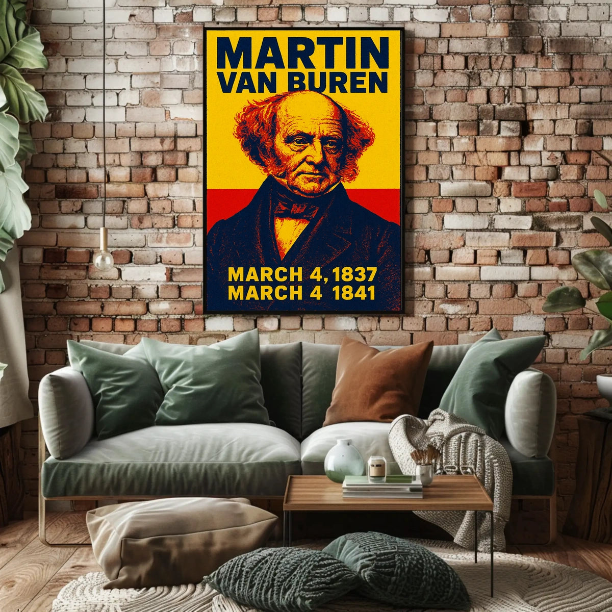 Martin Van Buren 8Th President Poster