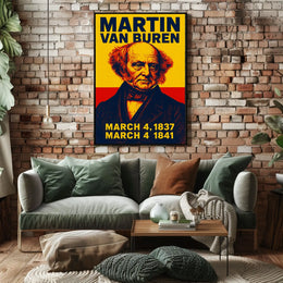 Martin Van Buren 8Th President Poster