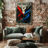 Detroit - Power and Unity Poster PosterGoat