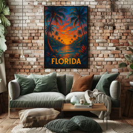 Florida Sunset Poster