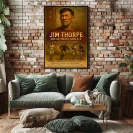 The Worlds Greatest Athlete Jim Thorpe Poster