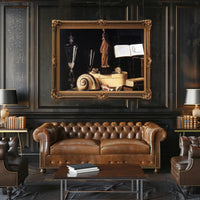 Classic Elegance: Baroque Still Life Art Poster