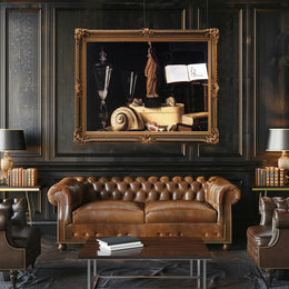 Classic Elegance: Baroque Still Life Art Poster