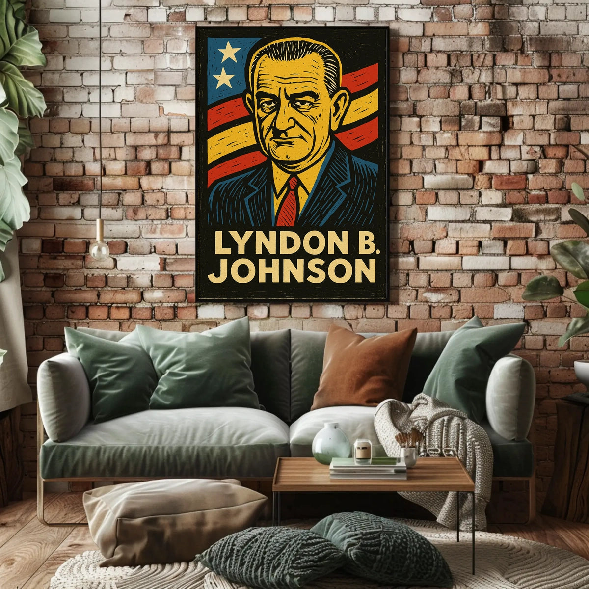 Lyndon B. Johnson Poster