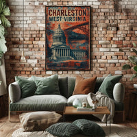 Charleston, West Virginia Poster