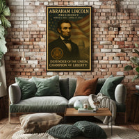Abraham Lincoln: Defender of the Union Historical Poster