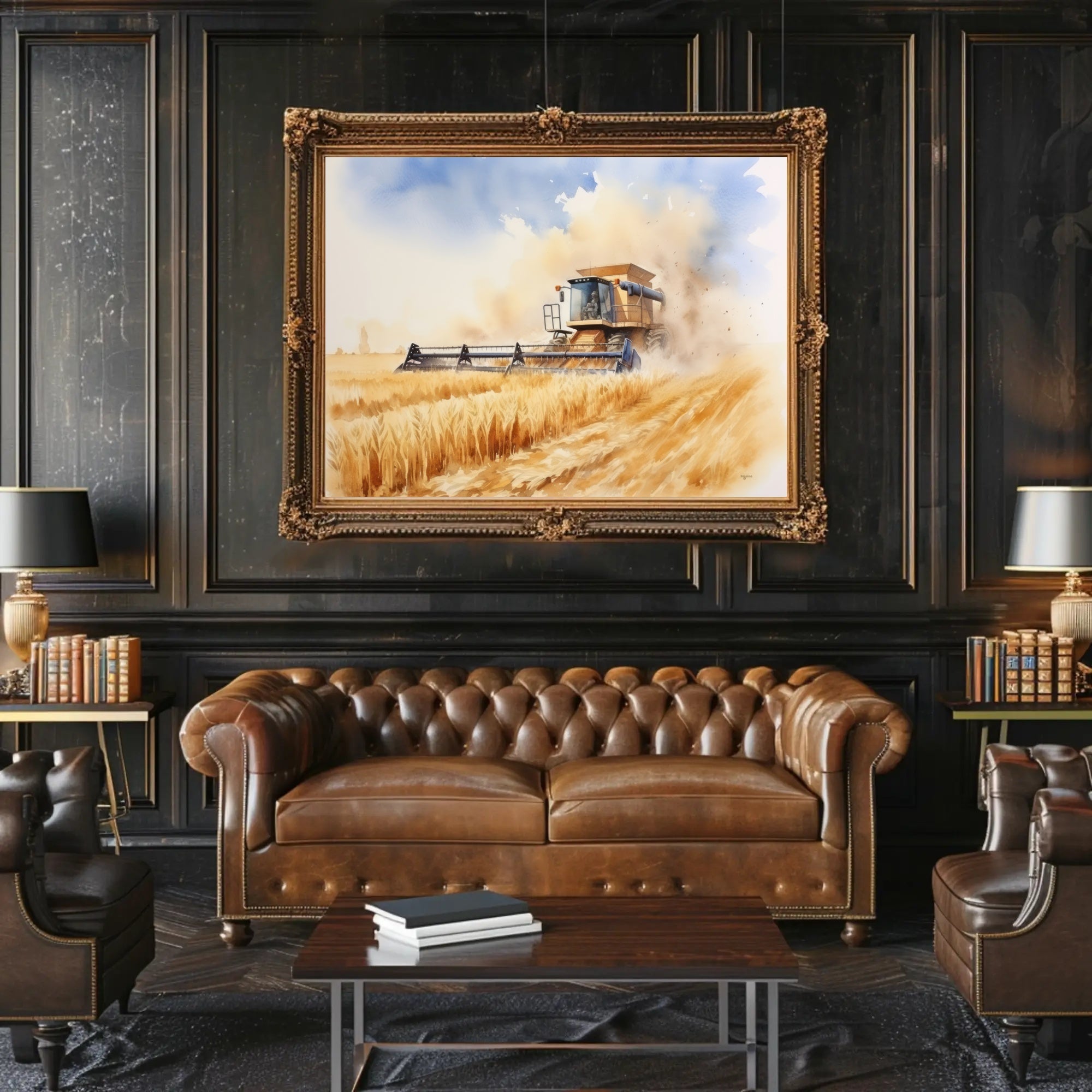 Harvesting the Fields Poster