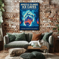 Apostle Islands Ice Caves Poster